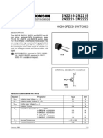 2N2219 BJT Switch