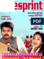 Cinesprint Magazine - Cine Magazine - Cinesprint Volume 2 Issue 5 - Tamil Wishesh