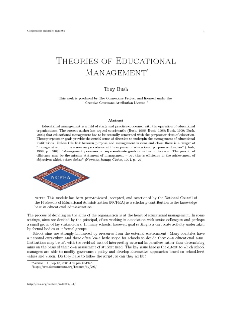 dissertation on educational management pdf