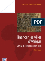 Financer Villes Afrique