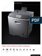 Midshire Business Systems - Lexmark CS748de - Colour Laser Printer Brochure