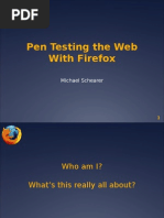 Download Pen Testing the Web with Firefox by Michael Schearer SN16568957 doc pdf