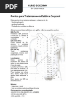 Pontos para Tratamento em Estética Corporal