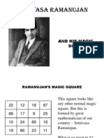 Ramanujam's Magic Square