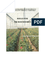 Riego por microemisores: ventajas y componentes