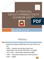 Psikologi Abnormal A Slide Attention Deficit Hyperactivity Disorder