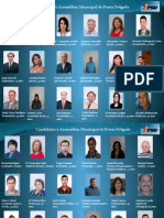 Candidatos Do PSD/Açores À Assembleia Municipal de Ponta Delgada