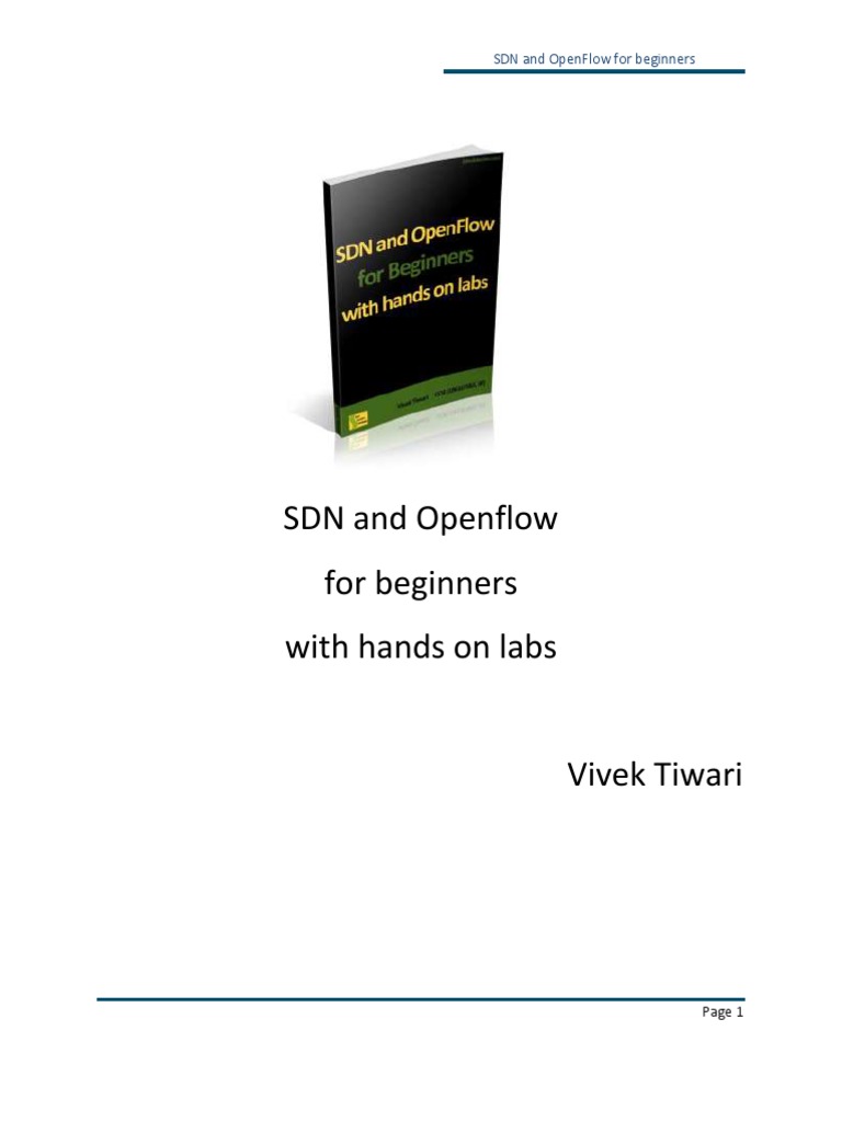 SDN and OpenFlow For Beginners With Hands On Labs | PDF | Traffic ...