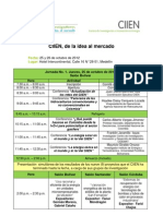 Agenda 5to Encuentro CIIEN - de La Idea Al Mercado