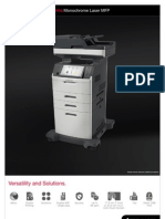 Midshire Business Systems - Lexmark XM5100 - Monochrome Laser MFP Brochure