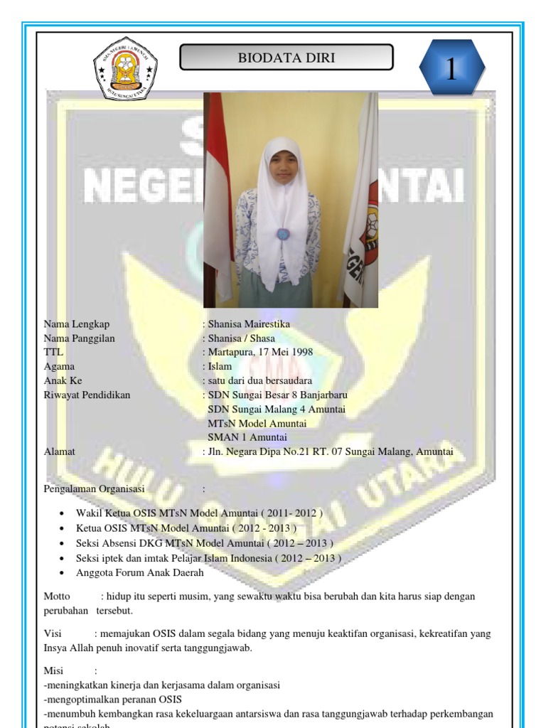 Calon Ketua Osis 2013 2014