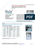 ProCal Turbidity Standards For Hach Turbidimeters