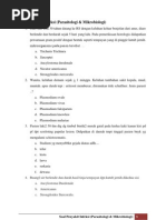 Soal Penyakit Infeksi (Parasitologi & Mikrobiologi)