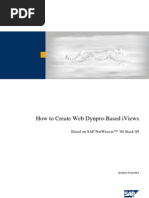 How To Create Web Dynpro-Based Iviews: Based On Sap Netweaver™ '04 Stack 09