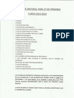 Listado Material Primaria Curso 2013-14