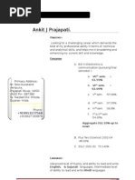 Download EC Engineer Ankit Resume by jigs2k26232 SN16576791 doc pdf