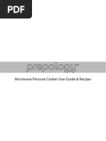 Download Microwave Pressure Cooker Manual and Recipes - Prepology K34167 by 51f1 SN165774240 doc pdf