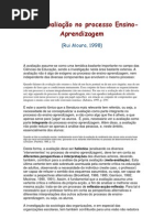 A Avaliação no processo Ensino