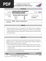 Ementa_Laboratório de Redes e Telecomunicações
