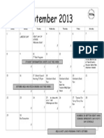 Calendar Sept 2013