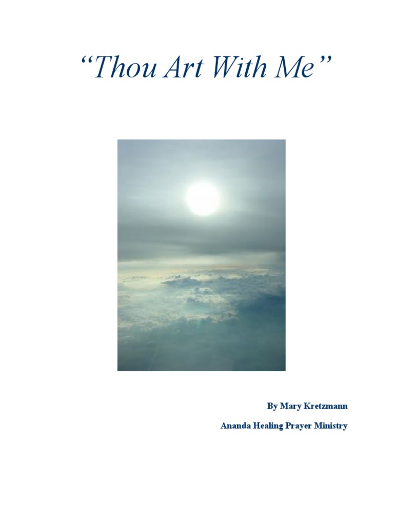 Thou Art With Me Free By Mary Kretzmann Jesus Prayer Meditation Psalms And More Religious Rituals Worship