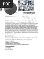 Downtown Revitalization Plan