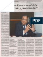 Entrevista a Carlos Anderson en La Republica -Edición Norte 10.07.2013