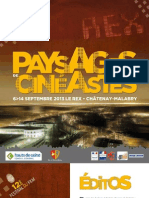 Programme Festival Cine Paysages de Cinéastes