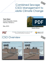 Improving Combined Sewage Overflow (CSO) Management To Accommodate Climate Change