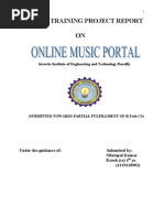 Download Online Music Portal by Somnath Dixit SN165888616 doc pdf