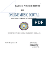 Online Music Portal