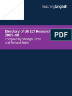 Research Directory 15 April 2010