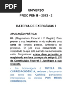 Aluno - Univ - Proc Pen II - Trabalho 1 - Prova - 2013 - 2