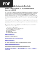 Drilling Fluids Systems & Products Guide