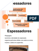 Apresentação Espessadores