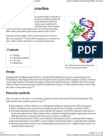 Protein-DNA Interaction - Wikipedia, The Free Encyclopedia