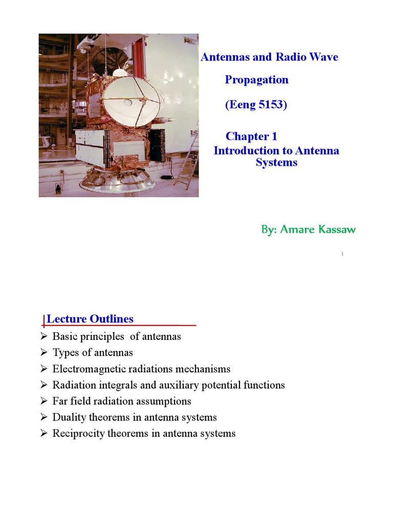 Introduction to Antenna Systems | PDF | Antenna (Radio ...