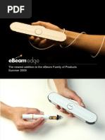 Download Luidia eBeam Edge Intro June2009 - IWB - Interactive Whiteboard by Timothy SN16595504 doc pdf