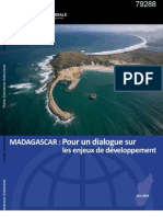 Madagascar - Pour Un Dialogue Sur Les Enjeux de Developpement (Banque Mondiale - 2013)