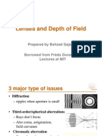 Lenses and Depth of Field