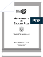 Assignments in English Plus 6 TH