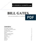 Bill Gates Lesson