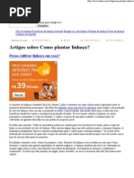 manual do plantio da linhaça