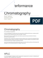 High Pressure Liquid Chromatography