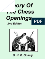 G H D Gossip Theory of Chess Openings