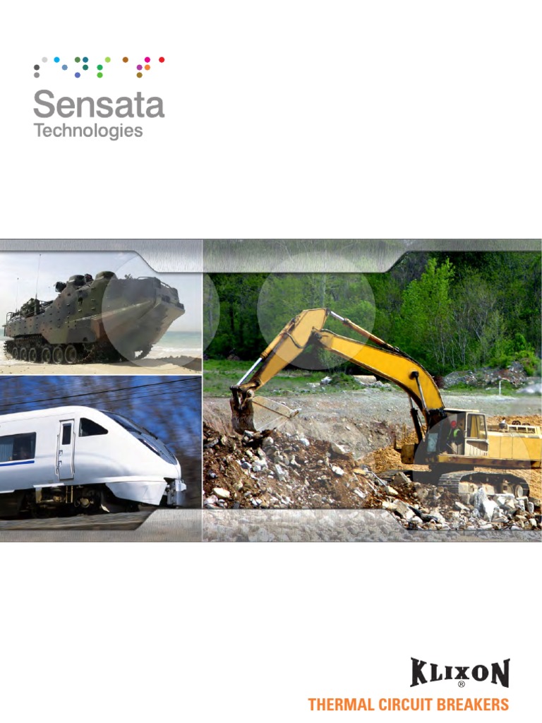 Klixon Circuit Breaker Thermal Catalog Fuse (Electrical) Switch