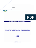 Agenda Institucional - 30 de Agosto