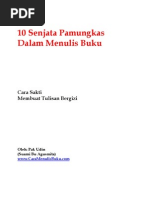 Download 1 10 Senjata Pamungkas Dalam Menulis Buku by Alfi Jauharo SN166004282 doc pdf