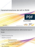 RU30 Baseband Configurazioni Wind