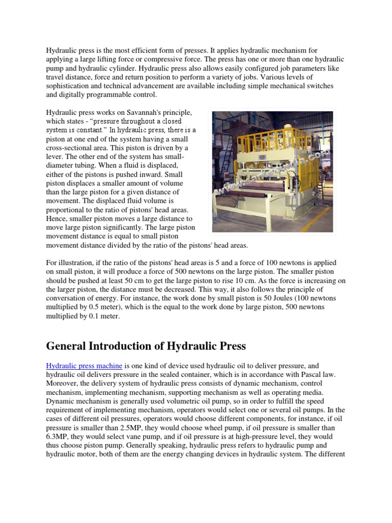 HYDRAULIC PRESS PDF FREE DOWNLOAD visual data 7